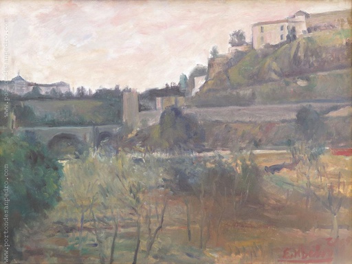 [13086] Landscape with bridge