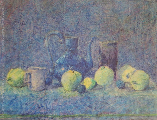 [13767] Blue still life
