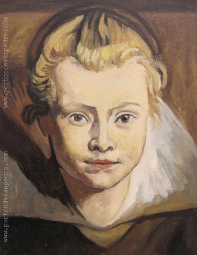 [14096] Clara Serena Rubens portrait