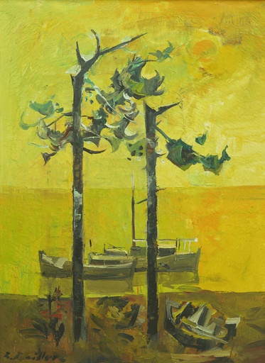 [8110] Atardecer dorado