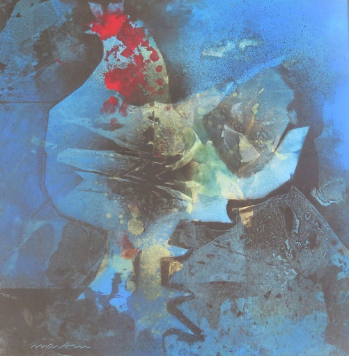 [8642] Blue rooster