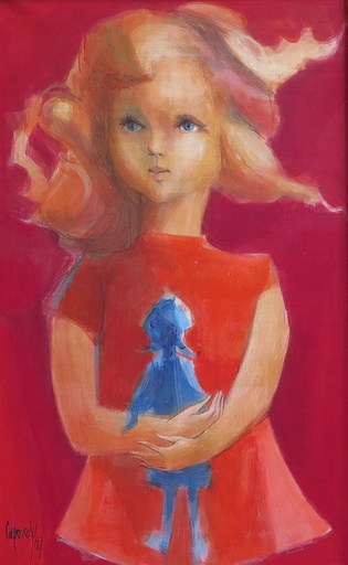 [8804] Muñeca azul