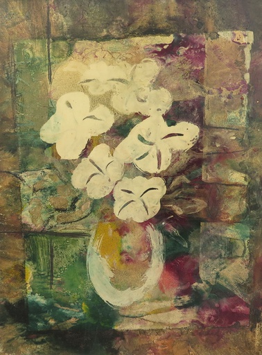 [8811] Flores blancas